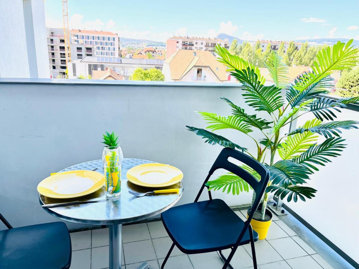 Apartamento Le Bellevue A 10Min Du Centre A Pied Annecy Exterior foto