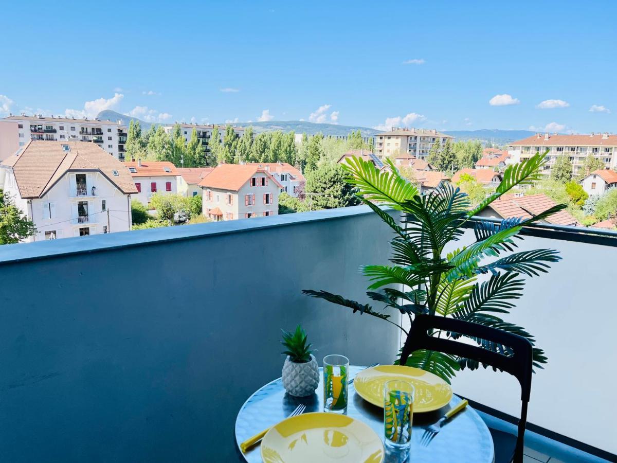 Apartamento Le Bellevue A 10Min Du Centre A Pied Annecy Exterior foto