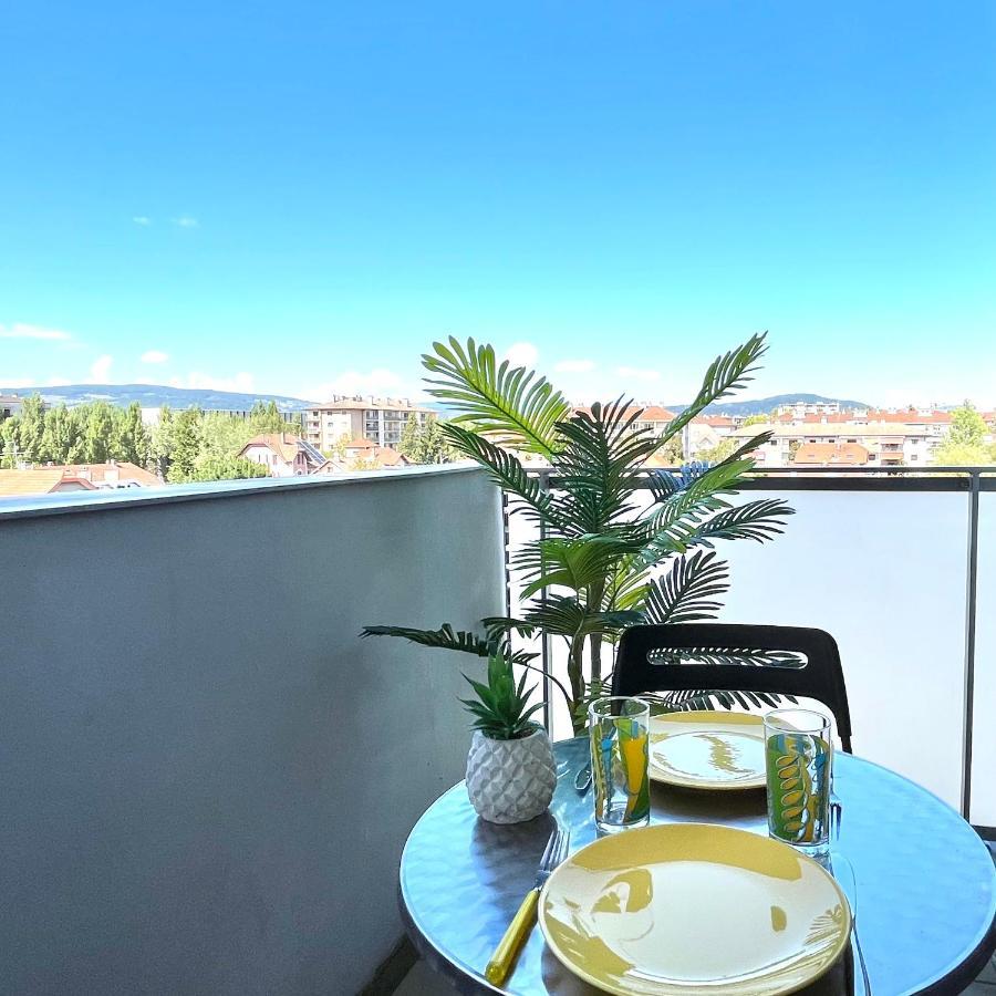 Apartamento Le Bellevue A 10Min Du Centre A Pied Annecy Exterior foto
