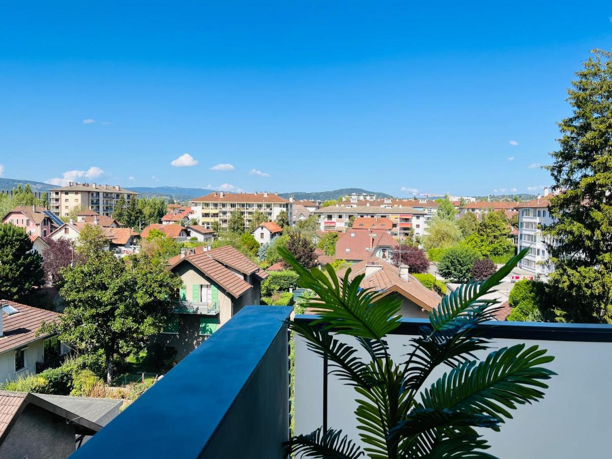 Apartamento Le Bellevue A 10Min Du Centre A Pied Annecy Exterior foto