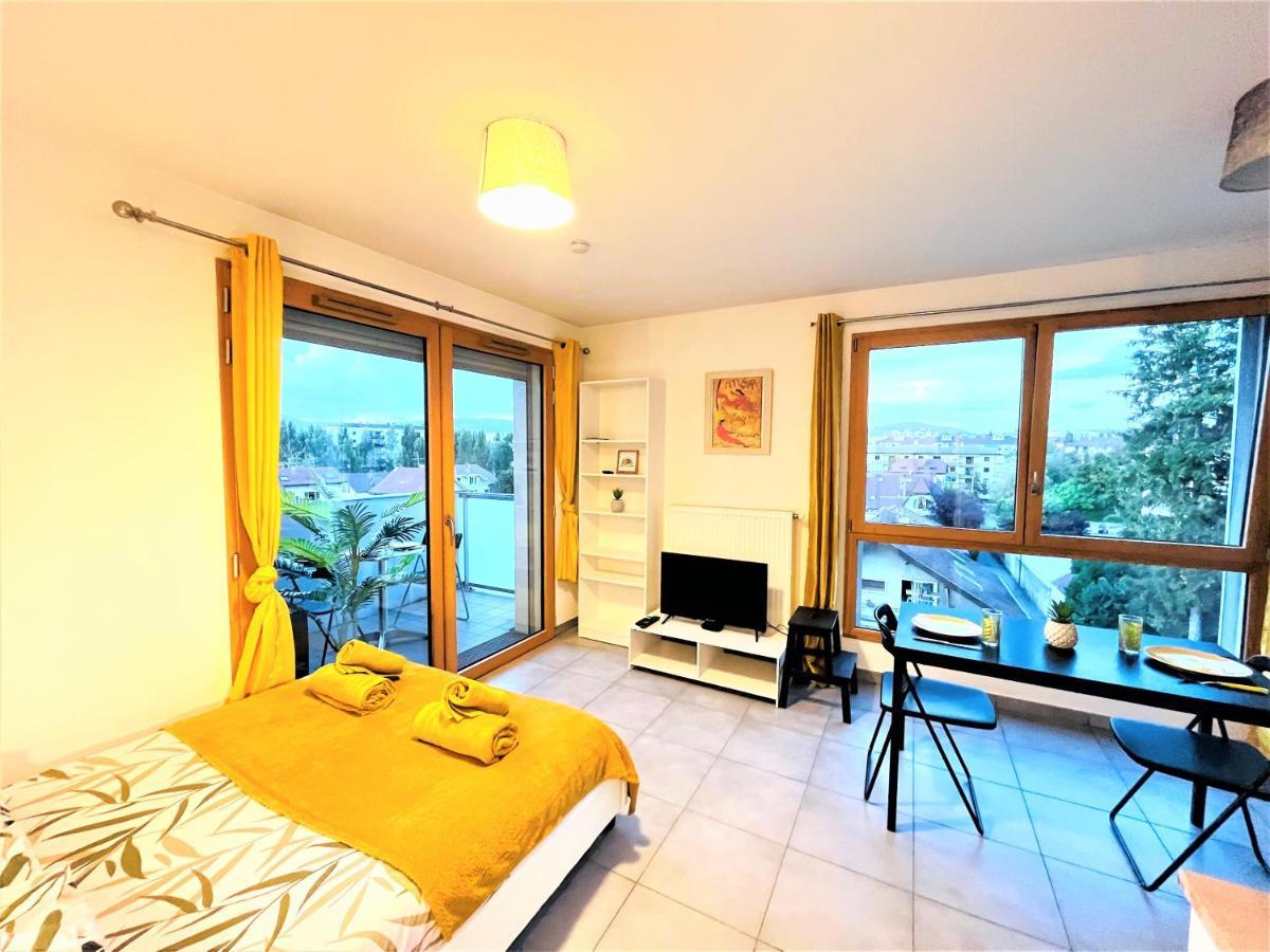 Apartamento Le Bellevue A 10Min Du Centre A Pied Annecy Exterior foto