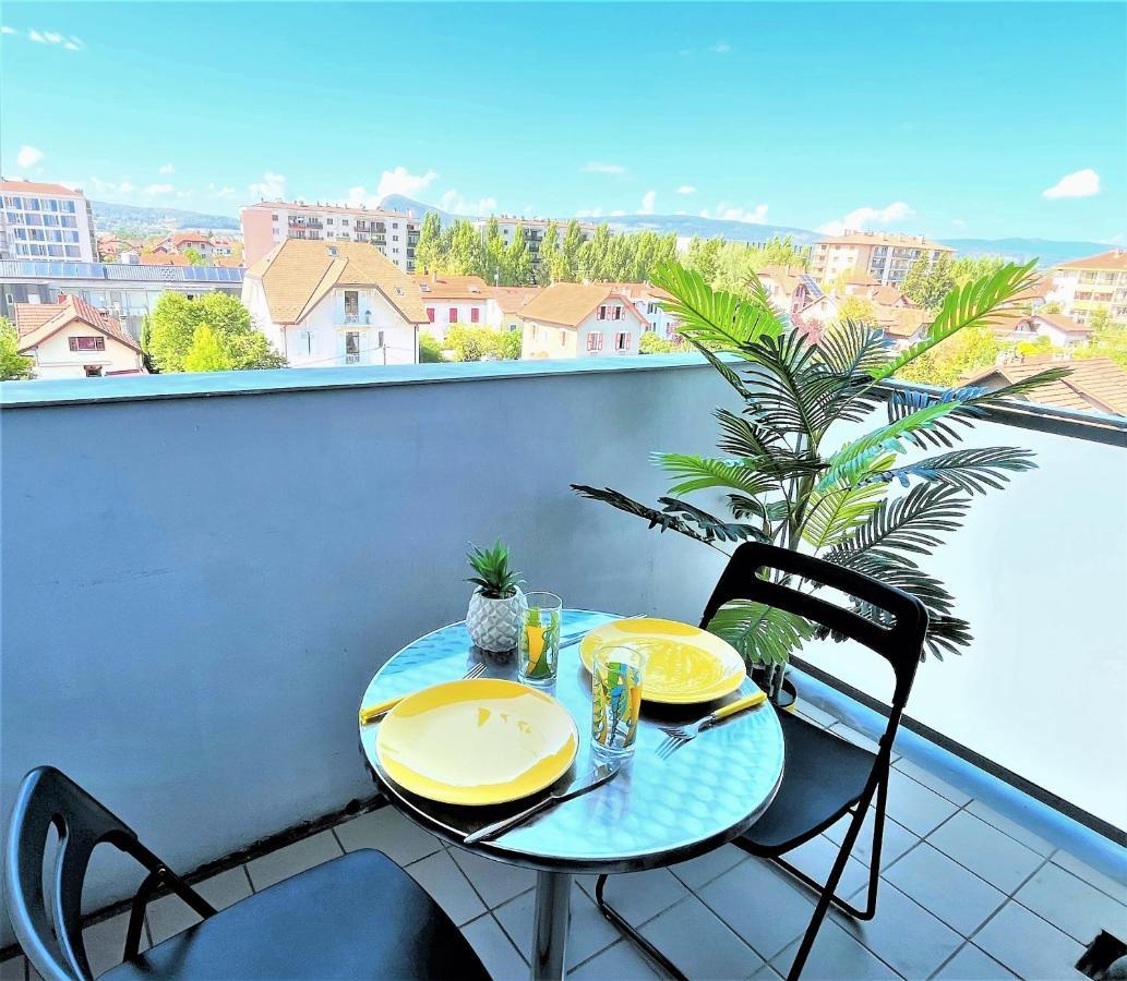 Apartamento Le Bellevue A 10Min Du Centre A Pied Annecy Exterior foto