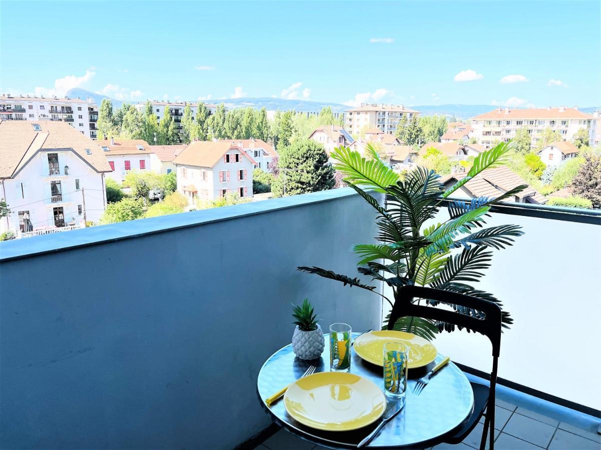 Apartamento Le Bellevue A 10Min Du Centre A Pied Annecy Exterior foto