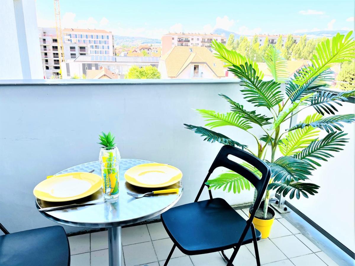 Apartamento Le Bellevue A 10Min Du Centre A Pied Annecy Exterior foto