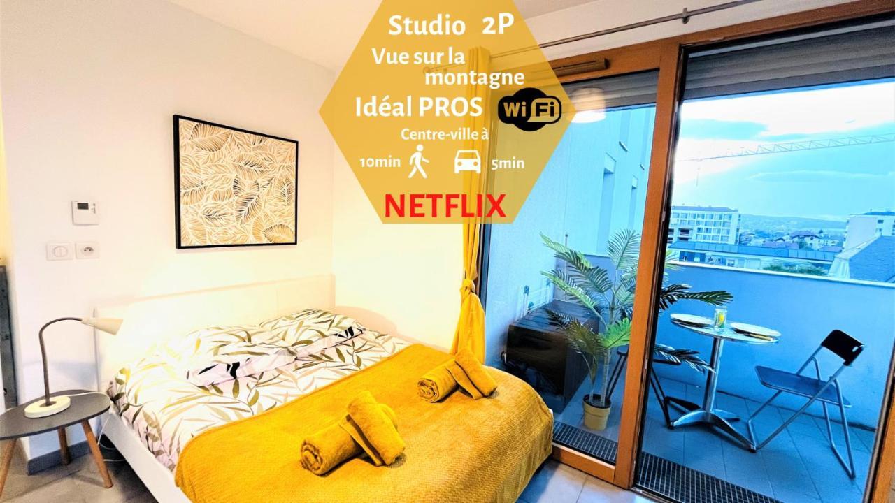 Apartamento Le Bellevue A 10Min Du Centre A Pied Annecy Exterior foto